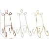 imageDeco 79 Traditional Metal Easel 6quot x 9quot x 18quot BlackMulti Colored