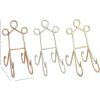 imageDeco 79 Traditional Metal Easel 6quot x 9quot x 18quot BlackMulti Colored