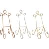 imageDeco 79 Traditional Metal Easel 6quot x 9quot x 18quot BlackMulti Colored