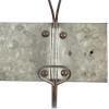 imageDeco 79 Wall Hook 30quot L x 4quot W x 11quot H GreyGray