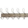 imageDeco 79 Wall Hook 30quot L x 4quot W x 11quot H GreyGray