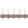 imageDeco 79 Wall Hook 30quot L x 4quot W x 11quot H GreyGray