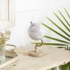 imageDeco 79 Wood Globe 5quot x 5quot x 9quot Beige