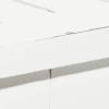 imageDeco 79 Wood Home Bench Long Slim Entryway Bench Bedroom Bench 63quot x 12quot x 18quot White
