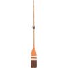 imageDeco 79 Wood Paddle Home Wall Decor Novelty Canoe Oar Wall Sculpture with Arrow and Stripe Patterns Wall Art 21quot x 2quot x 36quot BrownBrown