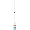 imageDeco 79 Wood Paddle Home Wall Decor Novelty Canoe Oar Wall Sculpture with Arrow and Stripe Patterns Wall Art 21quot x 2quot x 36quot BrownWhite