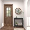 imageDeco 79 Wood Room Wall Mirror Entryway Mirror Wall Mounted Mirror 24quot x 3quot x 24quot Brown