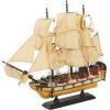 imageDeco 79 Wood Sail Boat Decorative Sculpture Home Decor Statue with Lifelike Rigging Accent Figurine 15quot x 3quot x 14quot BeigeBeige