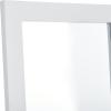 imageDeco 79 Wooden Room Wall Mirror Minimalistic Rectangle Entryway Mirror Wall Mounted Mirror 24quot x 1quot x 42quot White