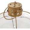 imageDeco 79 Wooden Standing Decorative Candle Lantern 8quot x 8quot x 28quot WhiteMulticolor