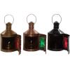 imageDeco 79 Wooden Standing Decorative Candle Lantern 8quot x 8quot x 28quot WhiteMulticolor