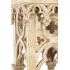 imageDeco 79 Wooden Standing Decorative Candle Lantern 8quot x 8quot x 28quot WhiteWhite