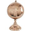 imageThe Novogratz Aluminum Globe 7quot x 7quot x 11quot Rose Gold7 x 7 x 11