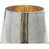 imageThe Novogratz Glass Decorative Candle Lantern with Faux Mercury Glass Finish 7quot x 7quot x 9quot GoldSMALL SIZE Pack of 2