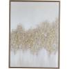 imageCosmoLiving by Cosmopolitan Canvas Geode Glitter Flakes Framed Wall Art with Gold Frame 30quot x 2quot x 40quot Gold40L x 30W