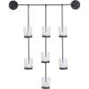 imageCosmoLiving by Cosmopolitan Metal Solid Wall Sconce 23quot x 6quot x 27quot Black