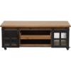 imageDeco 79 Brown Wood Industrial Coffee Table 17quot x 47quot x 24quot