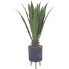 imageDeco 79 Faux Foliage Agave Artificial Plant with Gray Ceramic Pot 23quot x 23quot x 25quot GreenGreen