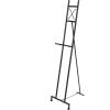 imageDeco 79 Metal Display Easel Large Adjustable 3 Tier Floor Standing Easel with Chain Support Display Stand 16quot x 19quot x 57quot GoldBlack