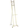 imageDeco 79 Metal Display Easel Large Adjustable 3 Tier Floor Standing Easel with Chain Support Display Stand 16quot x 19quot x 57quot GoldGold