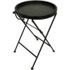 imageDeco 79 Metal Side End Accent Table End Table Side Table 21quot x 14quot x 25quot GoldBlack