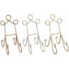 imageDeco 79 Traditional Metal Easel 6quot x 9quot x 18quot BlackMulti Colored