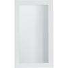 imageDeco 79 Wooden Room Wall Mirror Minimalistic Rectangle Entryway Mirror Wall Mounted Mirror 24quot x 1quot x 42quot White