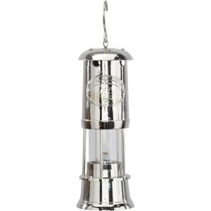 imageDeco 79 Brass Metal Decorative Candle Lantern with Handle 4quot x 4quot x 11quot Silver