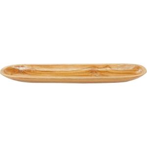 imageDeco 79 Teak Wood Handmade Living Room Decor Tray Live Edge Ottoman Tray Serving Tray 27quot x 6quot x 3quot Brown27 x 6 x 3