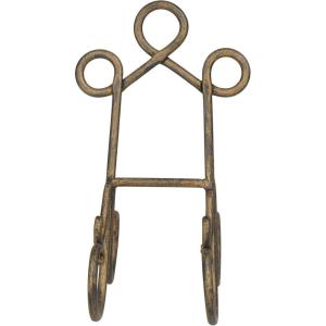 imageDeco 79 Traditional Metal Easel 6quot x 9quot x 18quot BlackBrown