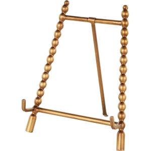 imageDeco 79 Traditional Metal Easel 6quot x 9quot x 18quot BlackGold