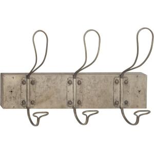 imageDeco 79 Wall Hook 30quot L x 4quot W x 11quot H GreyGray