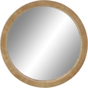 imageDeco 79 Wood Room Wall Mirror Entryway Mirror Wall Mounted Mirror 24quot x 3quot x 24quot Brown