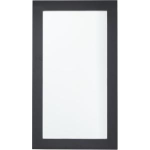 imageDeco 79 Wooden Room Wall Mirror Minimalistic Entryway Mirror Wall Mounted Mirror 24quot x 1quot x 42quot Black