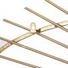 imageCosmoLiving by Cosmopolitan Contemporary Metal Wall Framed Mirror for Bedroom Bathroom Or Entryway Over Mantel Couch or Console Table 22quot x 34 Gold