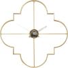 imageCosmoLiving by Cosmopolitan Metal Open Frame Quatrefoil Wall Clock 24quot x 3quot x 24quot GoldGold