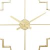 imageCosmoLiving by Cosmopolitan Metal Open Frame Quatrefoil Wall Clock 24quot x 3quot x 24quot GoldGold