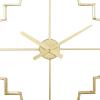 imageCosmoLiving by Cosmopolitan Metal Open Frame Quatrefoil Wall Clock 24quot x 3quot x 24quot GoldGold
