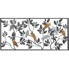 imageDeco 79 Metal Bird Wall Decor 37quot x 1quot x 18quot BlackGrey