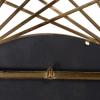 imageDeco 79 Metal Geometric Wall Mirror 42quot x 2quot x 42quot BlackBlack