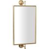 imageDeco 79 Metal Handmade Room Wall Mirror Dimensional Entryway Mirror Wall Mounted Mirror 14quot x 7quot x 28quot BlackGold