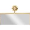 imageDeco 79 Metal Handmade Room Wall Mirror Dimensional Entryway Mirror Wall Mounted Mirror 14quot x 7quot x 28quot BlackGold