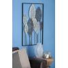 imageDeco 79 Metal Leaf Home Wall Decor Tall CutOut Wall Sculpture with Intricate Laser Cut Designs Wall Art 59quot x 1quot x 37quot BronzeBronze