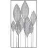 imageDeco 79 Metal Leaf Home Wall Decor Tall CutOut Wall Sculpture with Intricate Laser Cut Designs Wall Art 59quot x 1quot x 37quot BronzeBronze