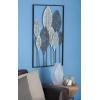 imageDeco 79 Metal Leaf Home Wall Decor Tall CutOut Wall Sculpture with Intricate Laser Cut Designs Wall Art 59quot x 1quot x 37quot BronzeBronze