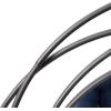 imageDeco 79 Metal Room Wall Mirror Entryway Mirror with Overlapping Circles Wall Mounted Mirror 42quot x 2quot x 40quot GrayGrey