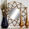 imageDeco 79 Metal Starburst Wall Mirror 32quot x 3quot x 32quot Gold