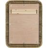 imageDeco 79 Rattan Room Wall Mirror Entryway Mirror Wall Mounted Mirror 32quot x 3quot x 40quot Brown