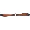 imageDeco 79 Traditional Wooden Airplane Propeller Decor 5quot H x 48quot L Polished Brown Finish Model92671Brown