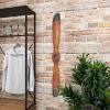 imageDeco 79 Traditional Wooden Airplane Propeller Decor 5quot H x 48quot L Polished Brown Finish Model92671Brown